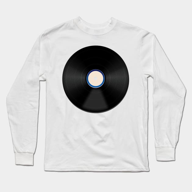 Vintage Vinyl record Long Sleeve T-Shirt by nickemporium1